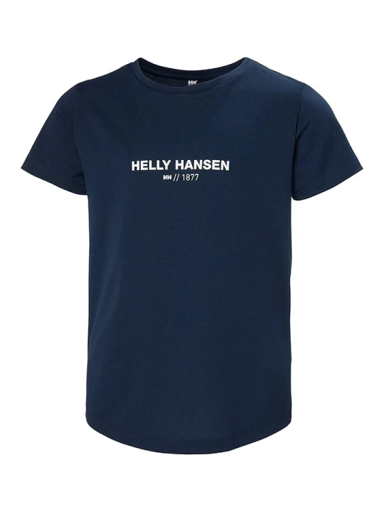 Zdjęcie produktu Helly Hansen Koszulka "Allure" w kolorze granatowym rozmiar: 128
