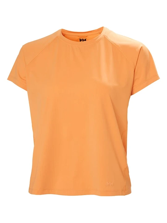 Zdjęcie produktu Helly Hansen Koszulka funkcyjna "Shine Solen" w kolorze pomarańczowym rozmiar: XS