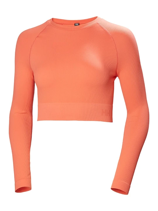 Zdjęcie produktu Helly Hansen Koszulka sportowa "Allure Seamless" w kolorze pomarańczowym rozmiar: XL