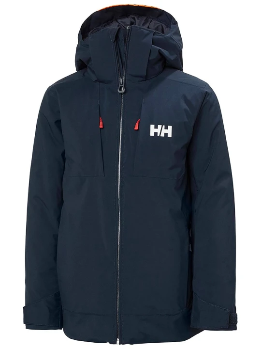 Zdjęcie produktu Helly Hansen Kurtka narciarska "Alpha" w kolorze granatowym rozmiar: 140