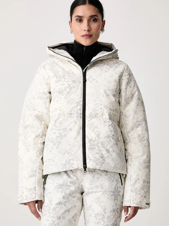 Zdjęcie produktu Helly Hansen kurtka narciarska damska beżowy