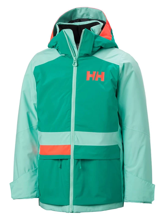 Zdjęcie produktu Helly Hansen Kurtka narciarska "Stellar" w kolorze turkusowym rozmiar: 164