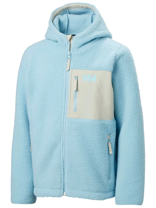 Zdjęcie produktu Helly Hansen Kurtka polarowa "Champ Pile 2.0" w kolorze błękitnym rozmiar: 164