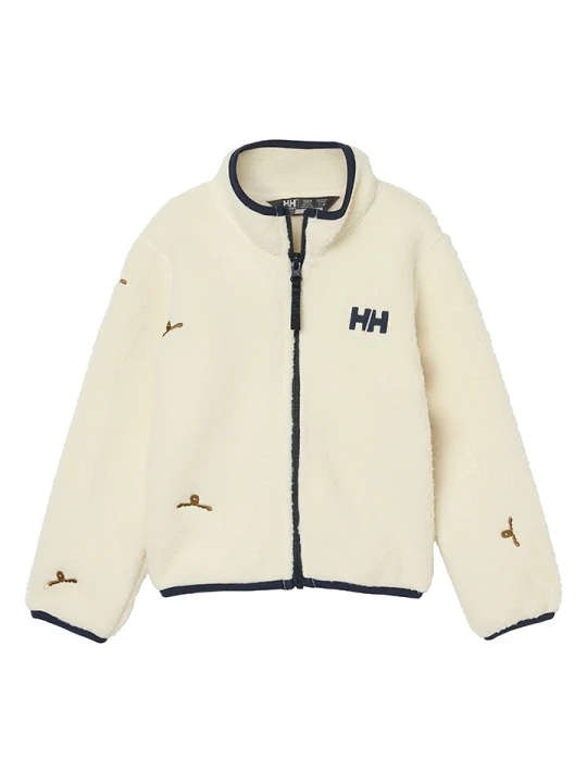 Zdjęcie produktu Helly Hansen Kurtka polarowa "Frosty Pile" w kolorze kremowym rozmiar: 110