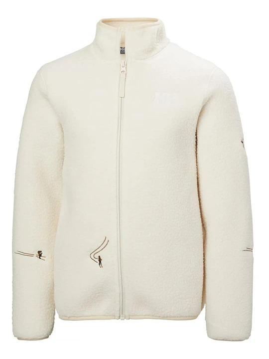Zdjęcie produktu Helly Hansen Kurtka polarowa "Frosty Pile" w kolorze kremowym rozmiar: 152