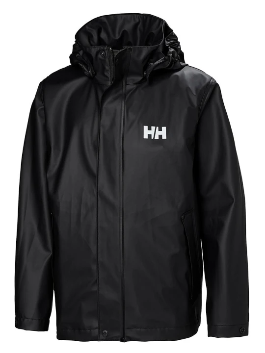 Zdjęcie produktu Helly Hansen Kurtka przeciwdeszczowa "Moss" w kolorze czarnym rozmiar: 140