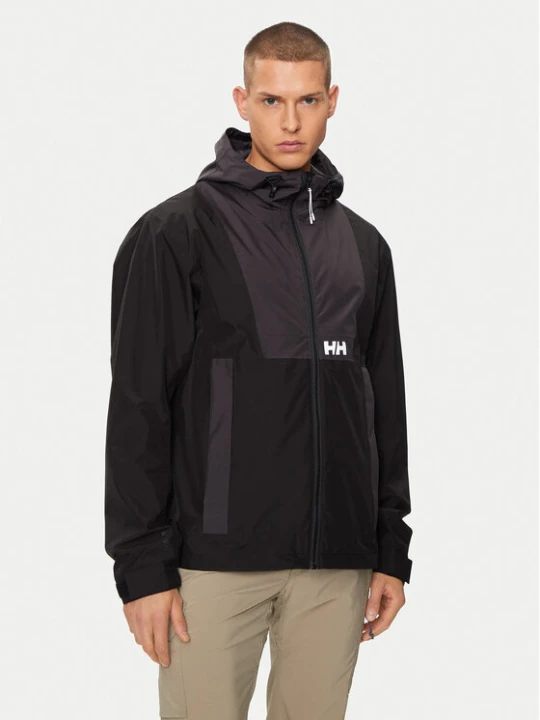 Zdjęcie produktu Helly Hansen Kurtka przeciwdeszczowa Rig Rain Jacket 54096 Czarny Regular Fit
