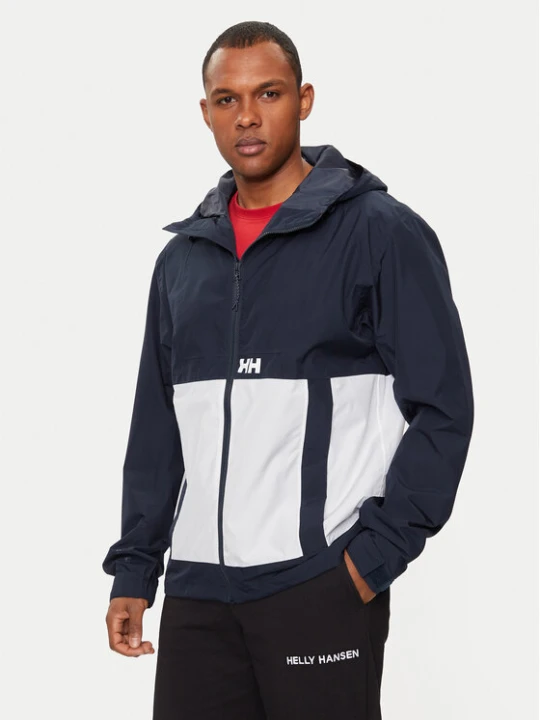 Zdjęcie produktu Helly Hansen Kurtka przeciwdeszczowa Rig Rain Jacket 54096 Granatowy Regular Fit