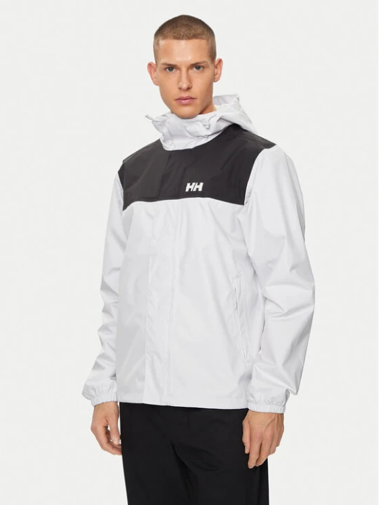 Zdjęcie produktu Helly Hansen Kurtka przeciwdeszczowa Vancouver Rain Jacket 53935 Biały Regular Fit