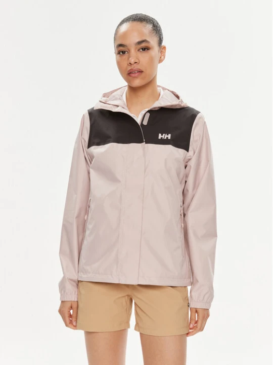 Zdjęcie produktu Helly Hansen Kurtka przeciwdeszczowa W Vancouver Rain Jacket 53587 Różowy Regular Fit