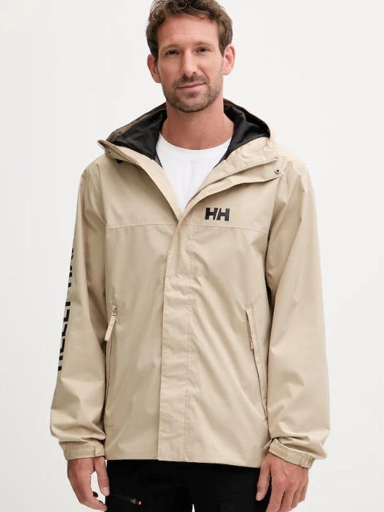 Zdjęcie produktu Helly Hansen kurtka trekkingowa męska ERVIK beżowy