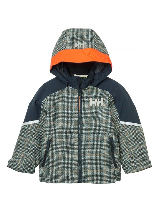 Zdjęcie produktu Helly Hansen Kurtka zimowa "Legend" w kolorze granatowo-jasnobrązowym rozmiar: 122