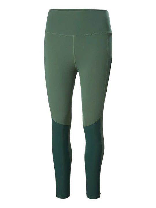Zdjęcie produktu Helly Hansen Legginsy funkcyjne "Blaze" w kolorze zielonym rozmiar: XS