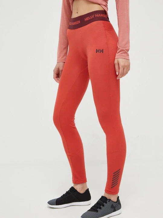 Zdjęcie produktu Helly Hansen legginsy funkcyjne Lifa Active czerwony