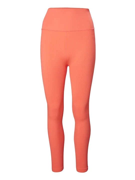 Zdjęcie produktu Helly Hansen Legginsy sportowe "Allure Seamless" w kolorze pomarańczowym rozmiar: S