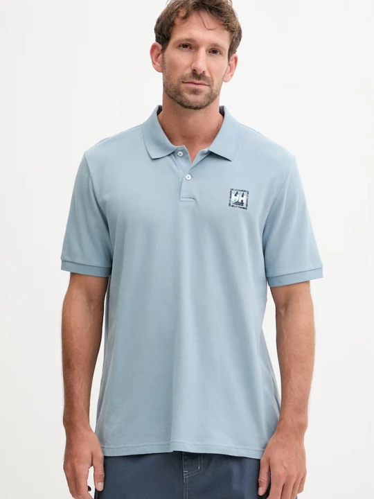 Zdjęcie produktu Helly Hansen polo męskie bawełniane MESSINA niebieski