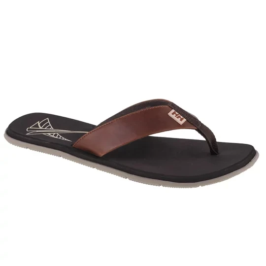 Zdjęcie produktu Helly Hansen Seasand Leather Sandal 11495-713, Męskie, Brązowe, japonki, skóra licowa, rozmiar: 41
