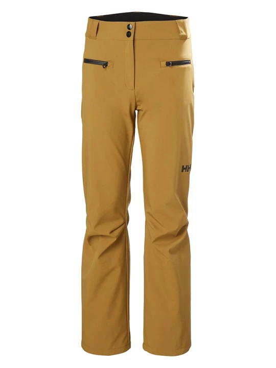 Zdjęcie produktu Helly Hansen Spodnie narciarskie "Bellissio 2" w kolorze żółtym rozmiar: XL