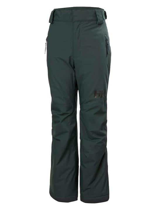 Zdjęcie produktu Helly Hansen Spodnie narciarskie "Legendary" w kolorze ciemnozielonym rozmiar: 164