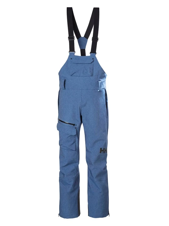 Zdjęcie produktu Helly Hansen Spodnie narciarskie "Powderqueen" w kolorze niebieskim rozmiar: XS