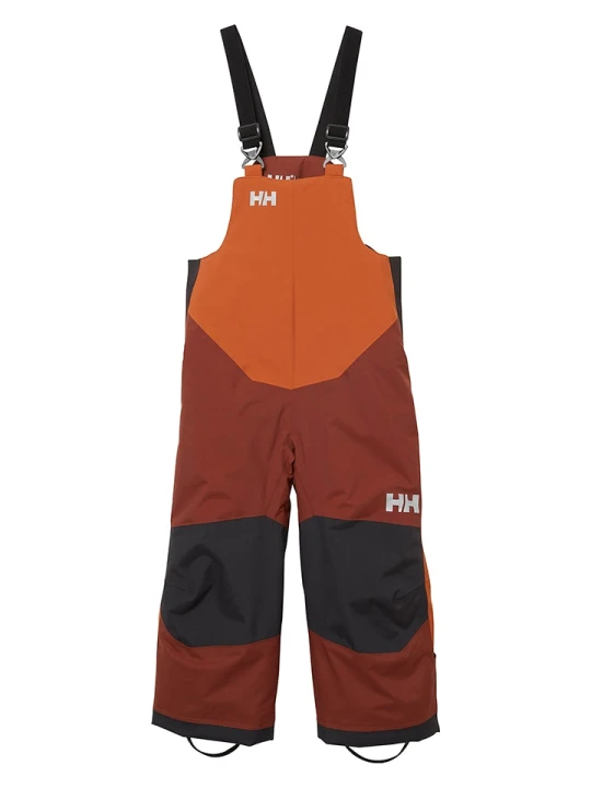 Zdjęcie produktu Helly Hansen Spodnie narciarskie "Rider 2" w kolorze brązowo-czarnym rozmiar: 128