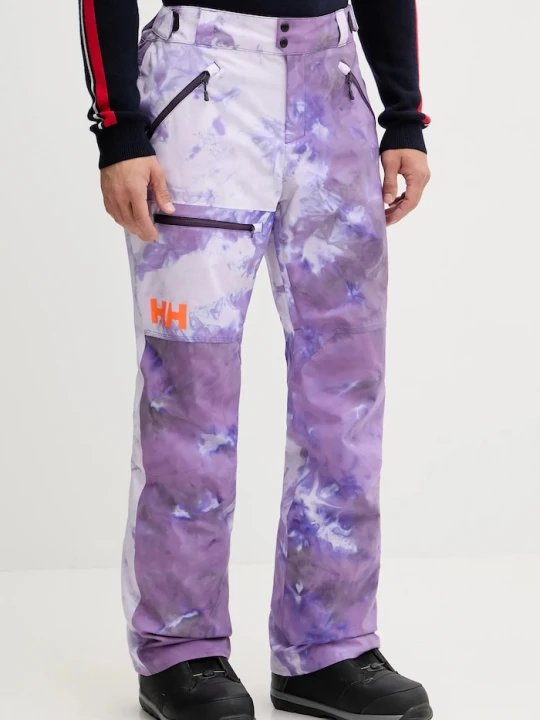 Zdjęcie produktu Helly Hansen spodnie narciarskie SOGN fioletowy