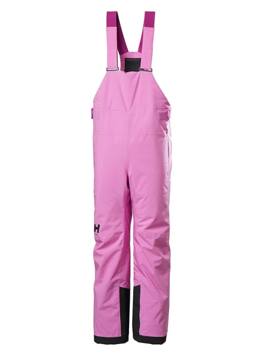 Zdjęcie produktu Helly Hansen Spodnie narciarskie "Stellar Bib" w kolorze różowym rozmiar: 140
