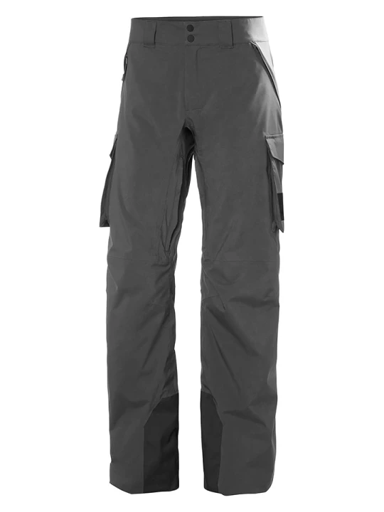Zdjęcie produktu Helly Hansen Spodnie narciarskie "Ullr" w kolorze antracytowym rozmiar: M