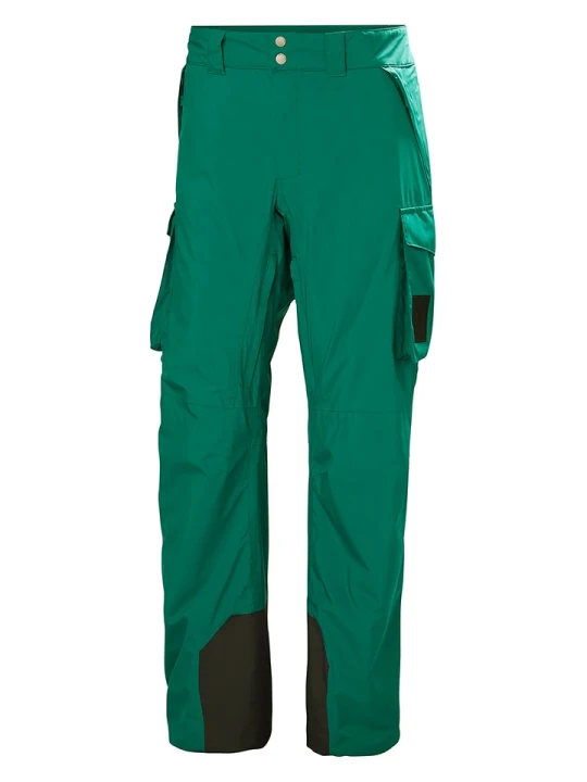 Zdjęcie produktu Helly Hansen Spodnie narciarskie "Ullr" w kolorze zielonym rozmiar: XXL
