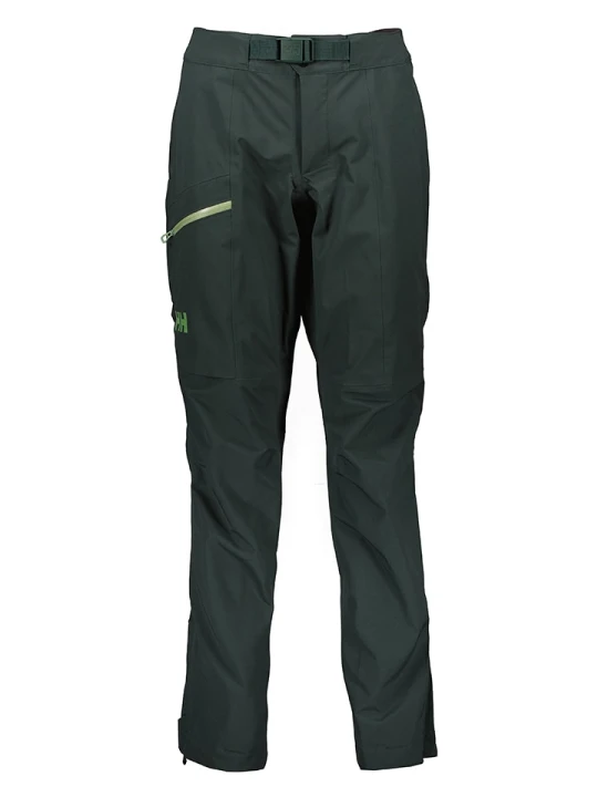Zdjęcie produktu Helly Hansen Spodnie narciarskie "Verglas Infinity" w kolorze zielonym rozmiar: S