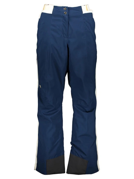 Zdjęcie produktu Helly Hansen Spodnie narciarskie "World Cup" w kolorze granatowo-białym rozmiar: M