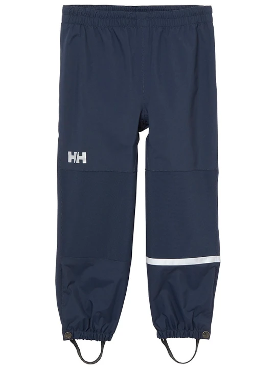 Zdjęcie produktu Helly Hansen Spodnie przeciwdeszczowe "Shelter" w kolorze granatowym rozmiar: 128