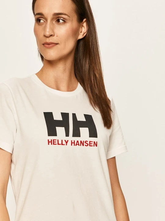 Zdjęcie produktu Helly Hansen T-shirt bawełniany biały