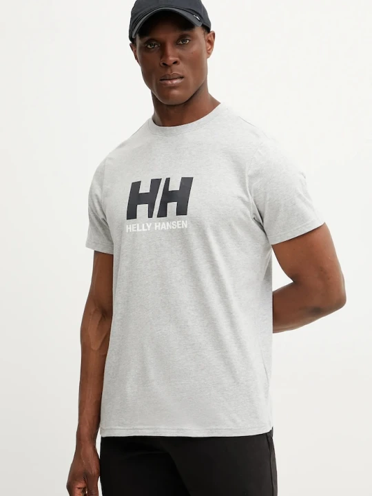 Zdjęcie produktu Helly Hansen t-shirt bawełniany HH LOGO szary