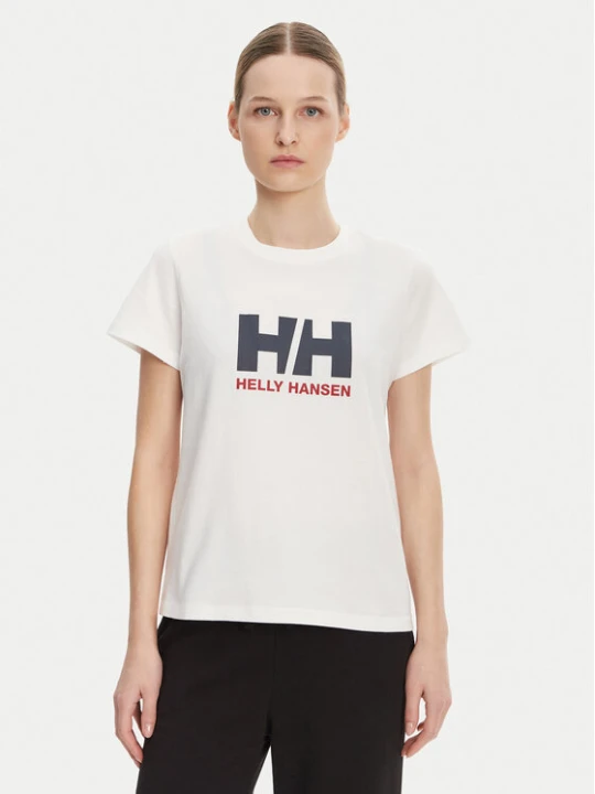 Zdjęcie produktu Helly Hansen T-Shirt Logo 54593 Biały Regular Fit