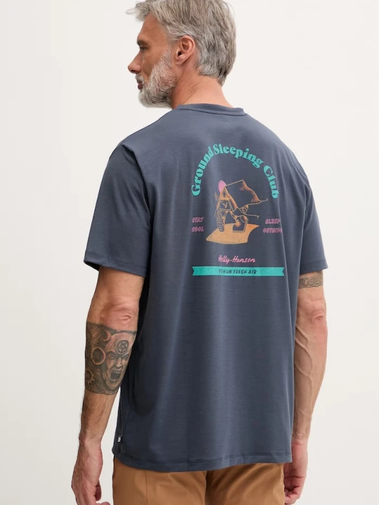 Zdjęcie produktu Helly Hansen T-shirt męski SKOG RECYCLED GRAPHIC granatowy