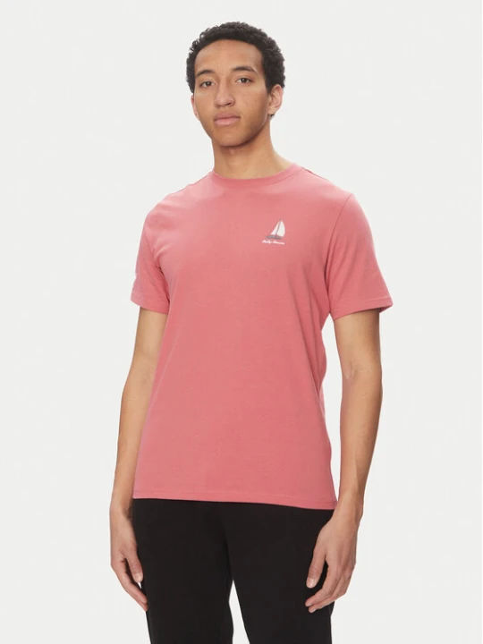Zdjęcie produktu Helly Hansen T-Shirt Shoreline 54601 Czerwony Regular Fit