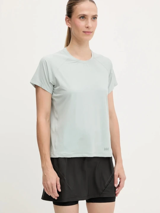 Zdjęcie produktu Helly Hansen t-shirt sportowy SHINE SOLEN turkusowy