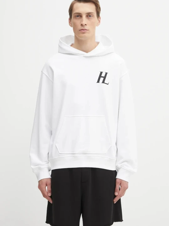 Zdjęcie produktu Helmut Lang bluza bawełniana biały