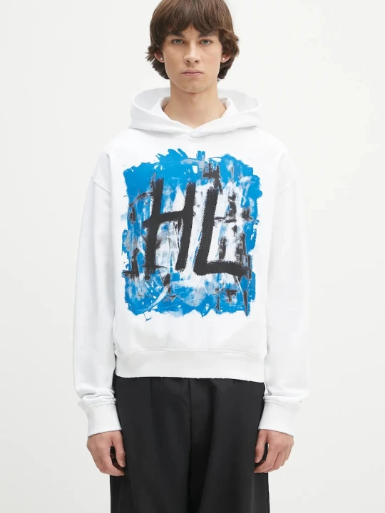 Zdjęcie produktu Helmut Lang bluza bawełniana SCRIBBLE.H1.LIGHT.CT