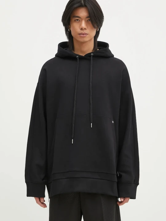 Zdjęcie produktu Helmut Lang bluza Mega Zip Hoodie.Cmbd czarny