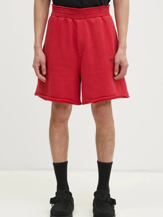 Zdjęcie produktu Helmut Lang szorty bawełniane Pstcard Mini Sh.Cmbd