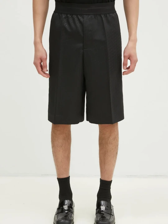 Zdjęcie produktu Helmut Lang szorty z domieszką wełny Lwb Car Short.Tonal