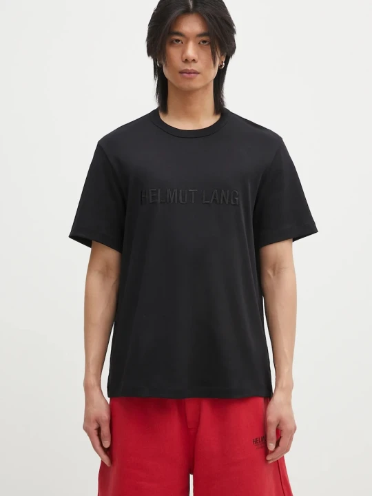 Zdjęcie produktu Helmut Lang t-shirt bawełniany Logo Ov Tee.Hvy Ever