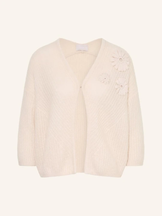 Zdjęcie produktu Hemisphere Sweter Z Kaszmiru Z Rękawami 3 / 4 beige