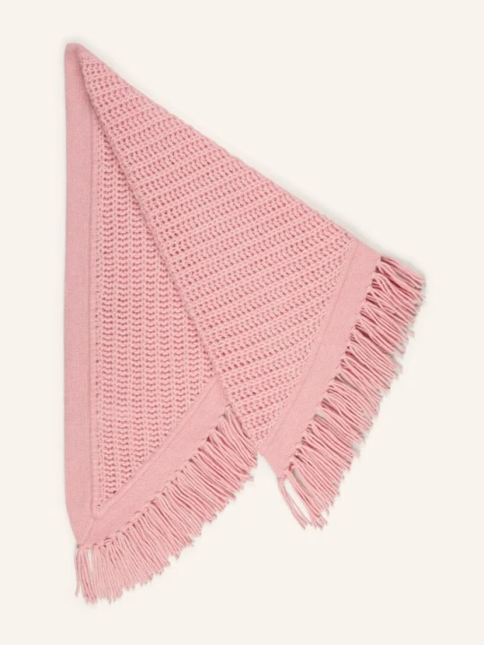 Zdjęcie produktu Hemisphere Trójkątna Chusta Z Kaszmiru rosa RÓŻOWY