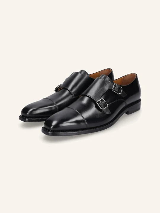 Zdjęcie produktu Henry Stevens Buty Z Klamrą Liam Cdm schwarz CZARNY