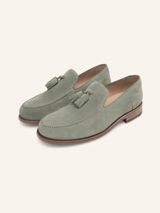 Zdjęcie produktu Henry Stevens Loafersy Haywood Tl gruen OLIWKOWY