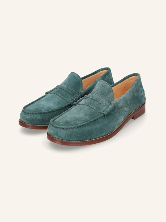 Zdjęcie produktu Henry Stevens Loafersy Riley M Pl gruen PETROL