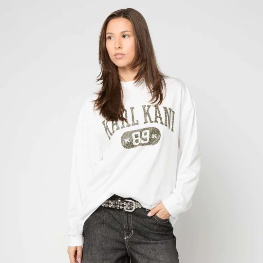 Zdjęcie produktu Heritage 89 Oversized Longsleeve Karl Kani biały